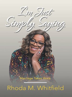 cover image of I'm Just Simply Saying